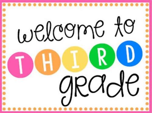 welcome to third grade 